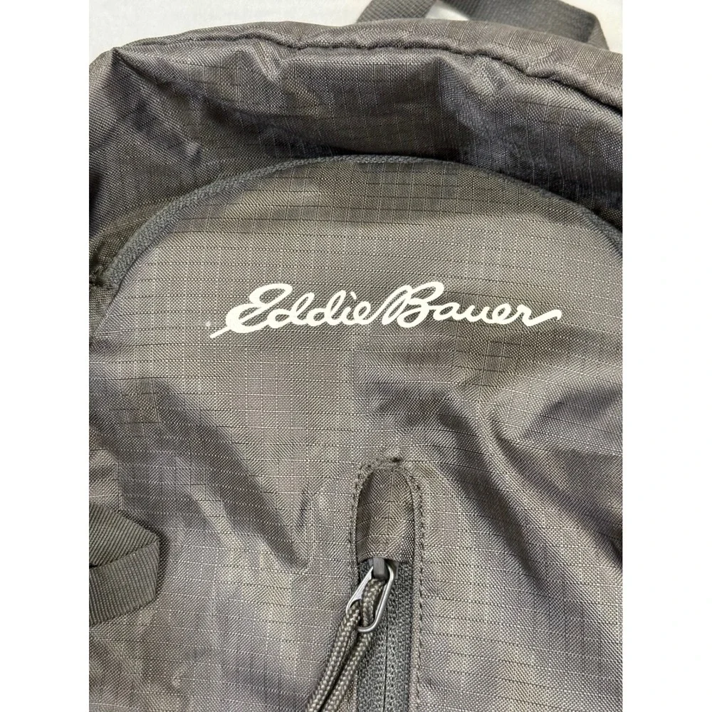 Eddie Bauer Stowaway 20L Backpack Black Packable Lightweight Travel Daypack Bag